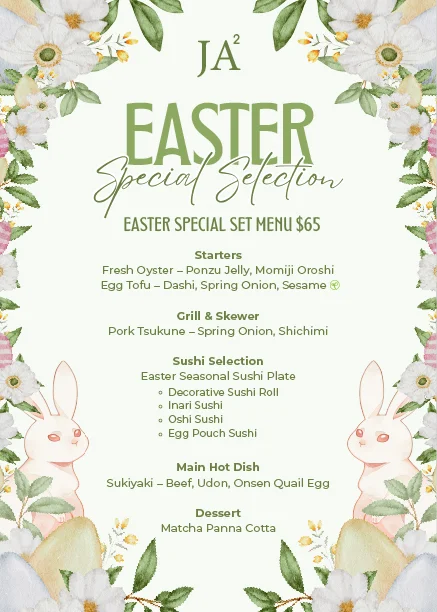 Menu, JA Square