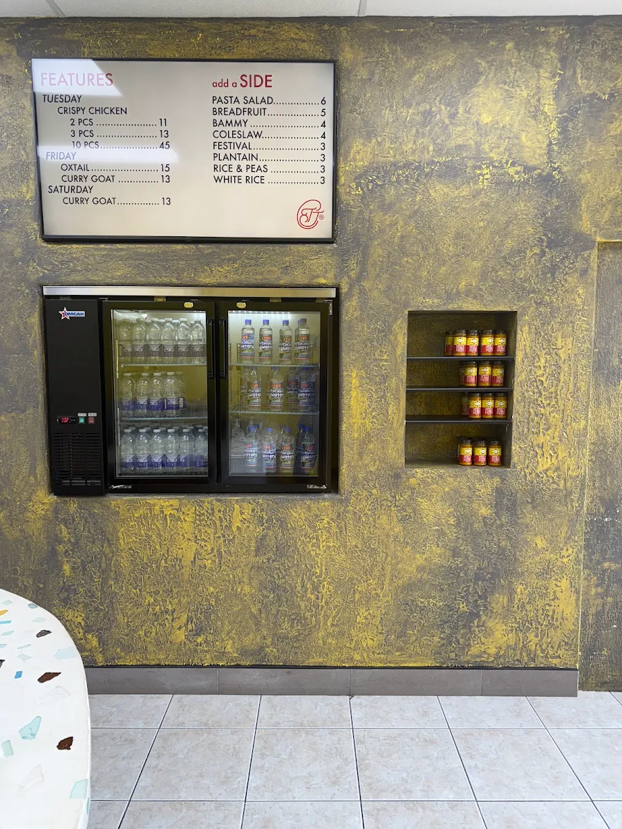 Menu, TricNic Jerk Centre