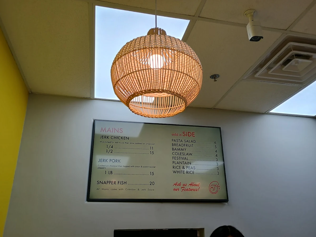 Menu, TricNic Jerk Centre
