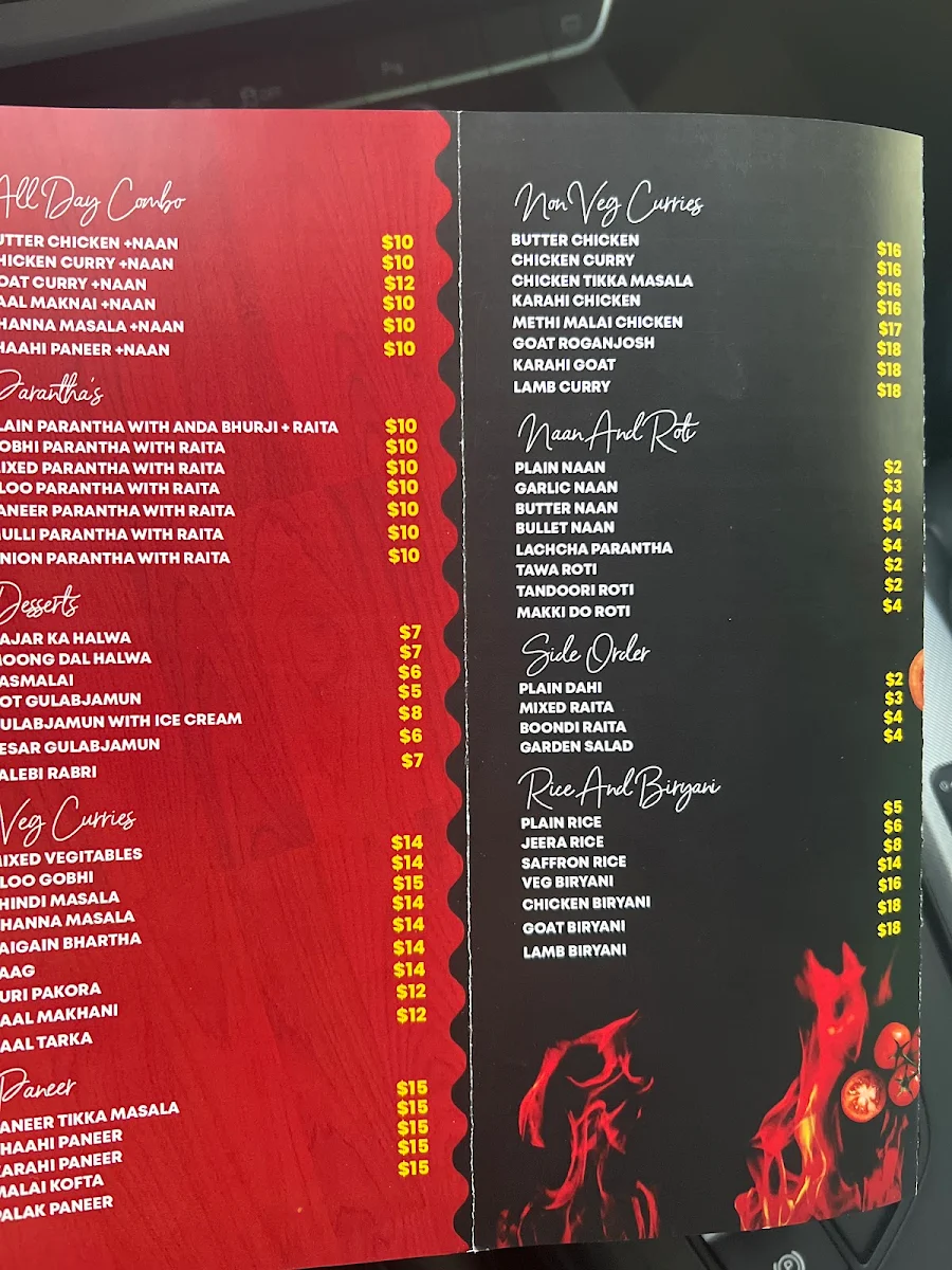 Menu, Lovely Sweets Street Eat Calgary - Best Street Food Restaurant in Calgary