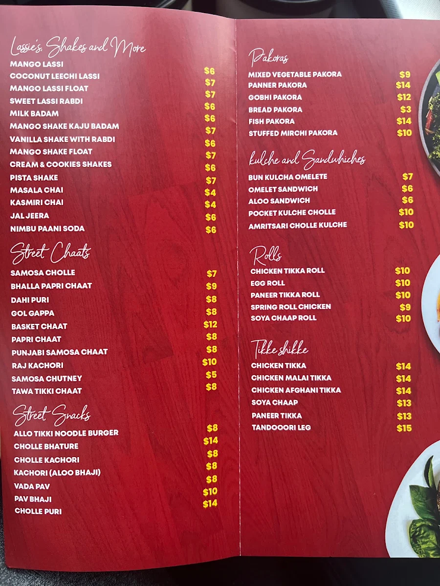 Menu, Lovely Sweets Street Eat Calgary - Best Street Food Restaurant in Calgary