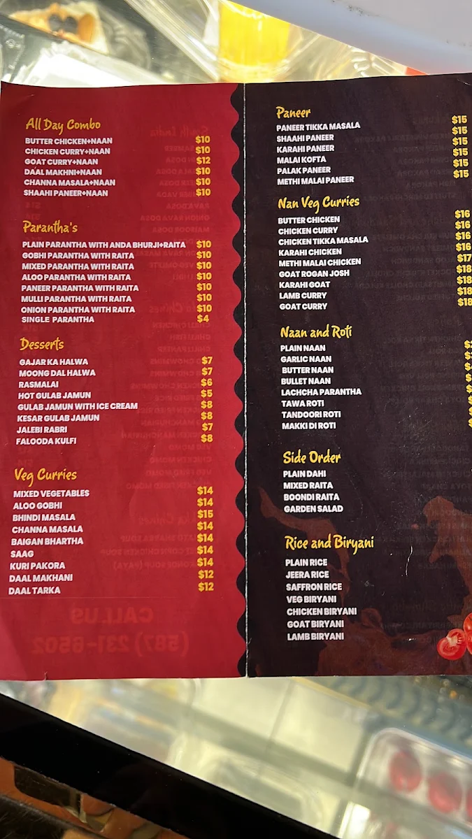 Menu, Lovely Sweets Street Eat Calgary - Best Street Food Restaurant in Calgary