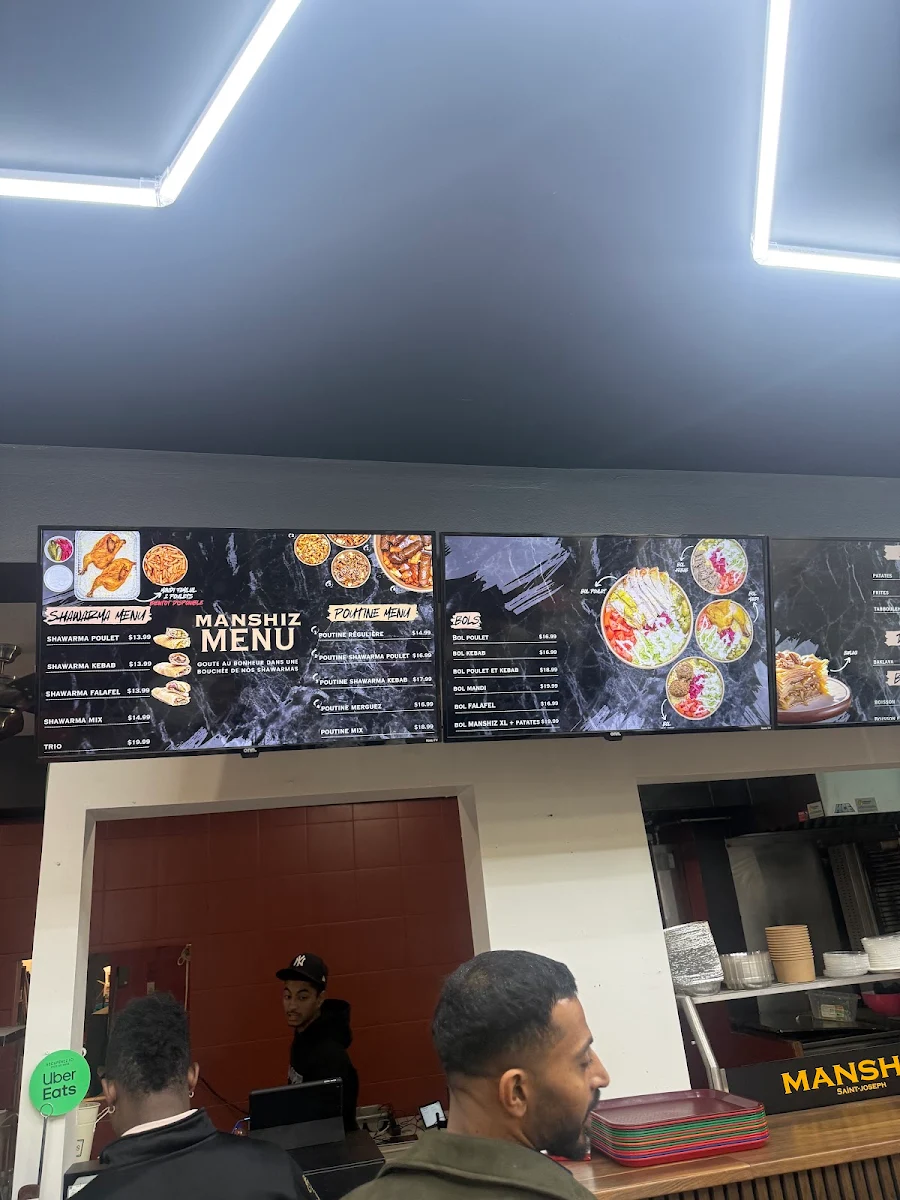 Menu, MANSHIZ