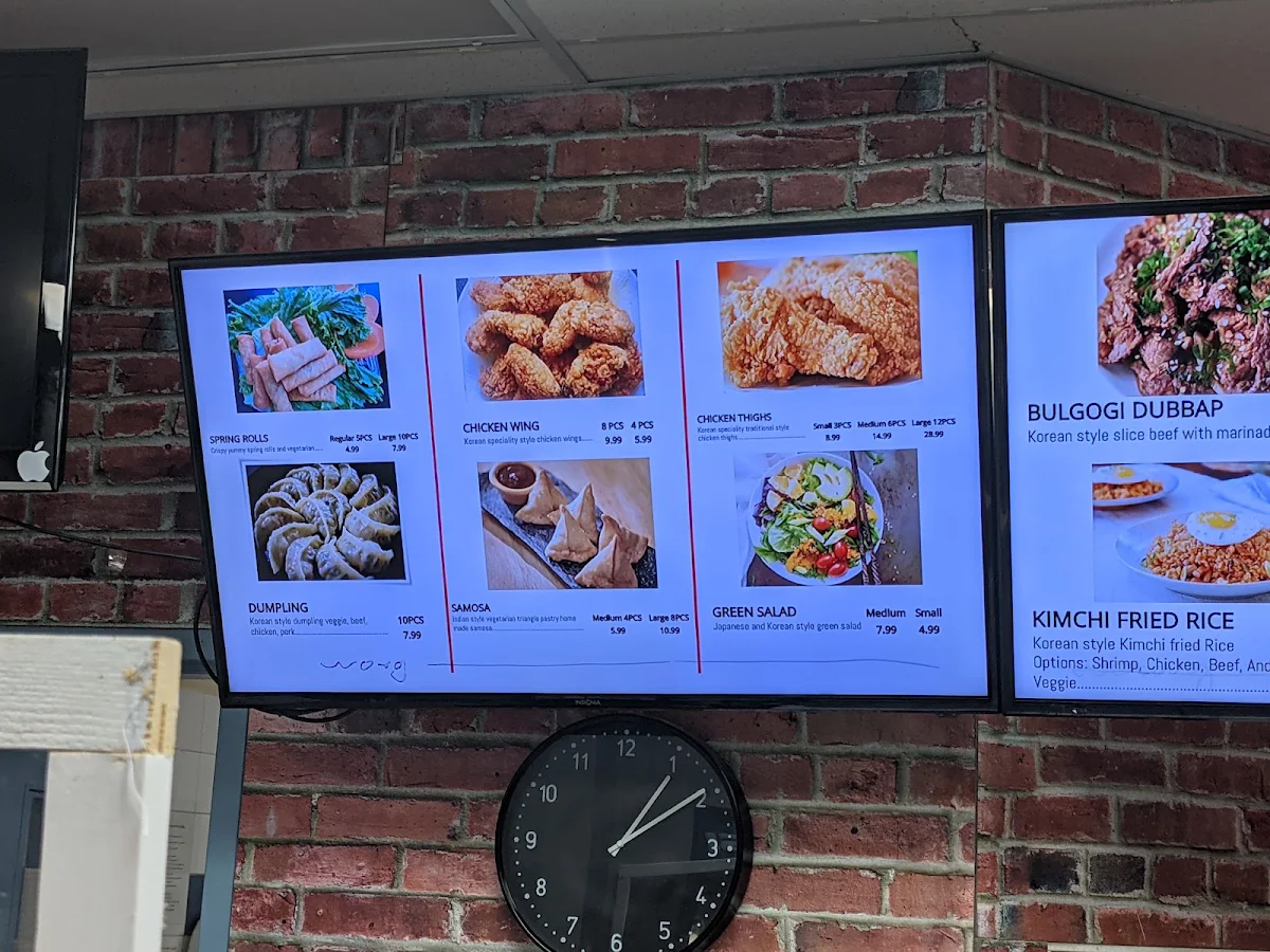 Menu, Miga Waterloo Japanese and Korean Restaurant