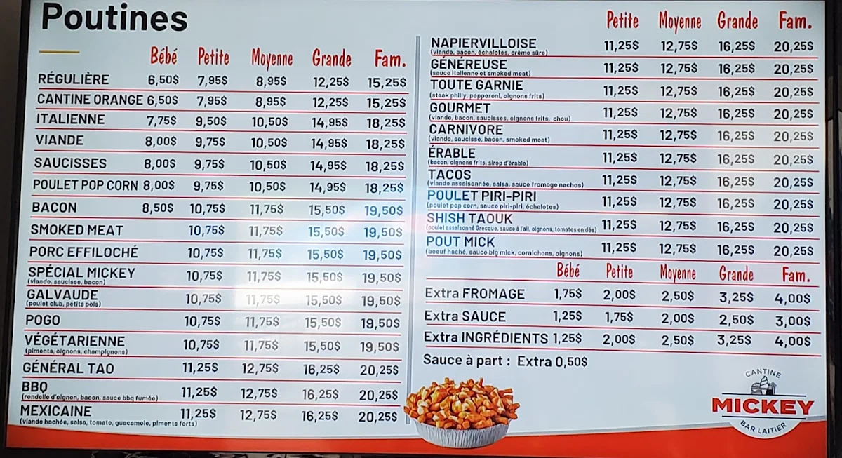 Menu photo 1