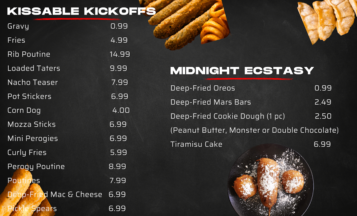 Menu, WingO Restaurant