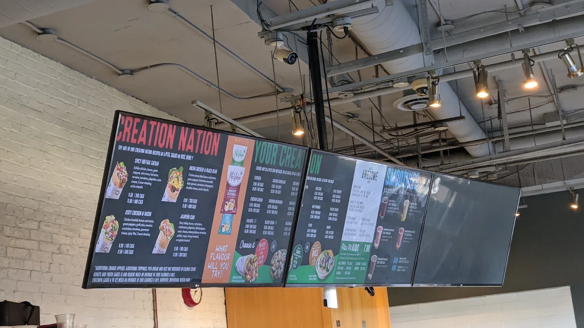 Menu, Pita Pit