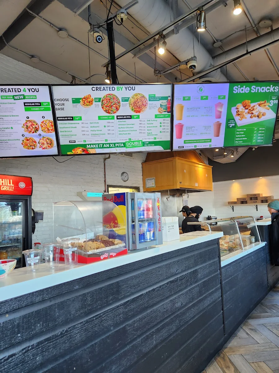 Menu, Pita Pit