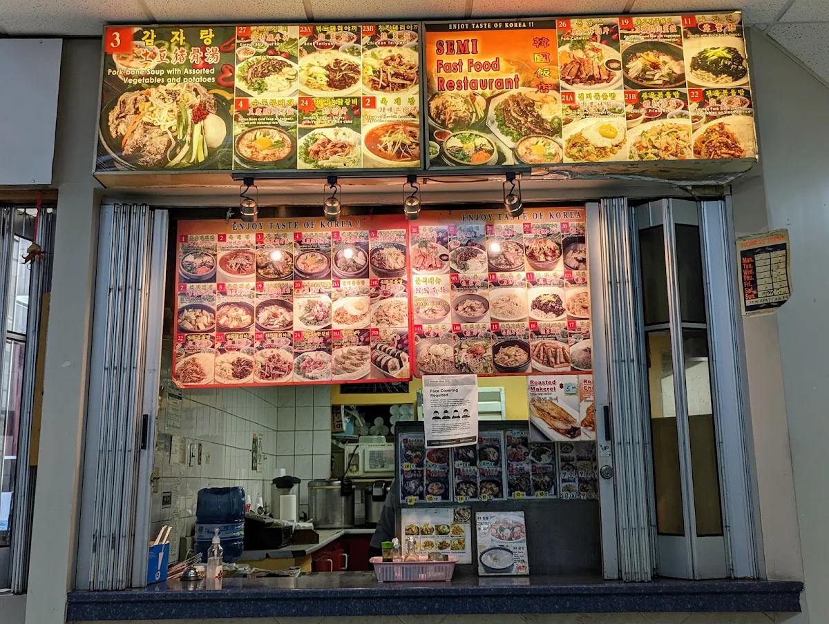 Menu, Semi Korean & Japanese Restaurant