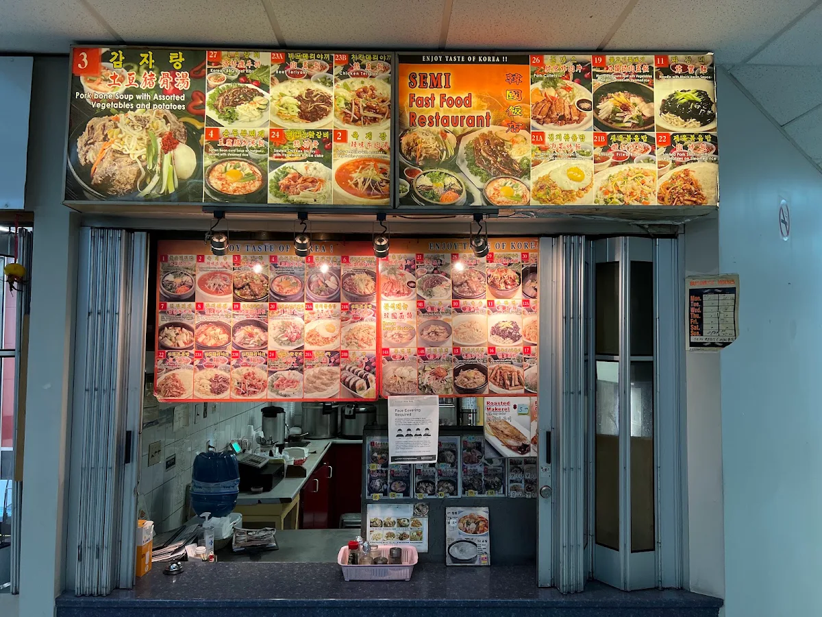 Menu, Semi Korean & Japanese Restaurant