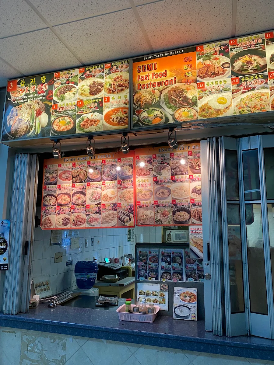 Menu, Semi Korean & Japanese Restaurant
