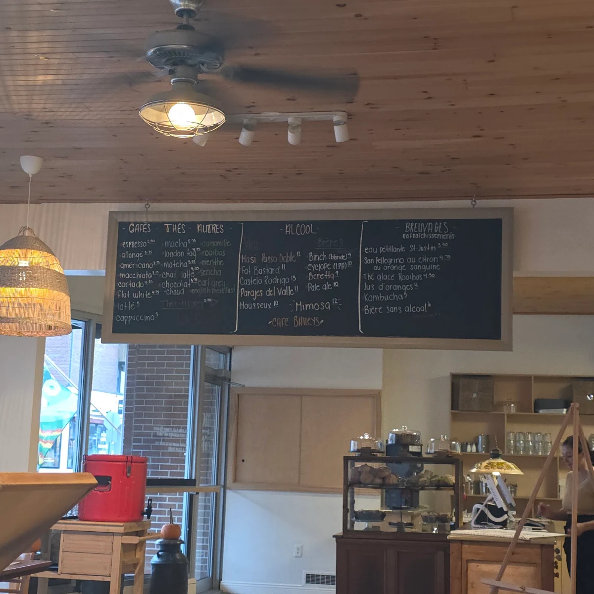 Menu, MO’CAFÉ