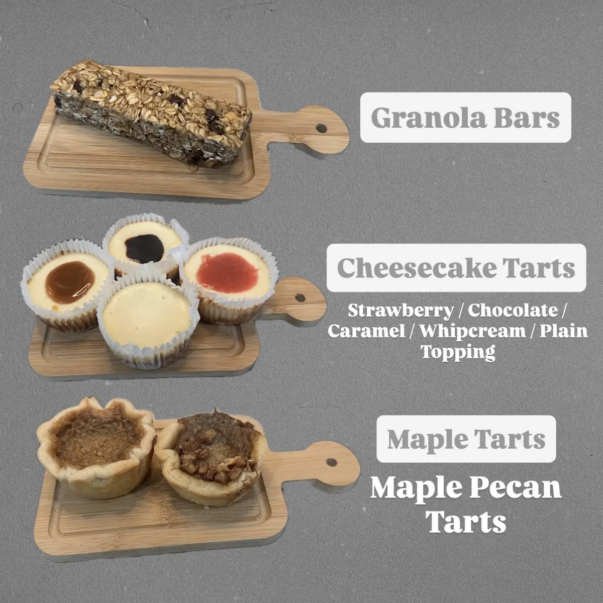 Menu, Sweet Tree Cafe