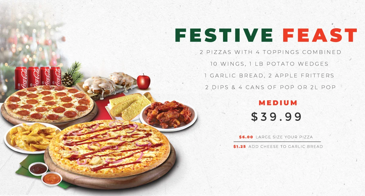 Menu, 241 Pizza