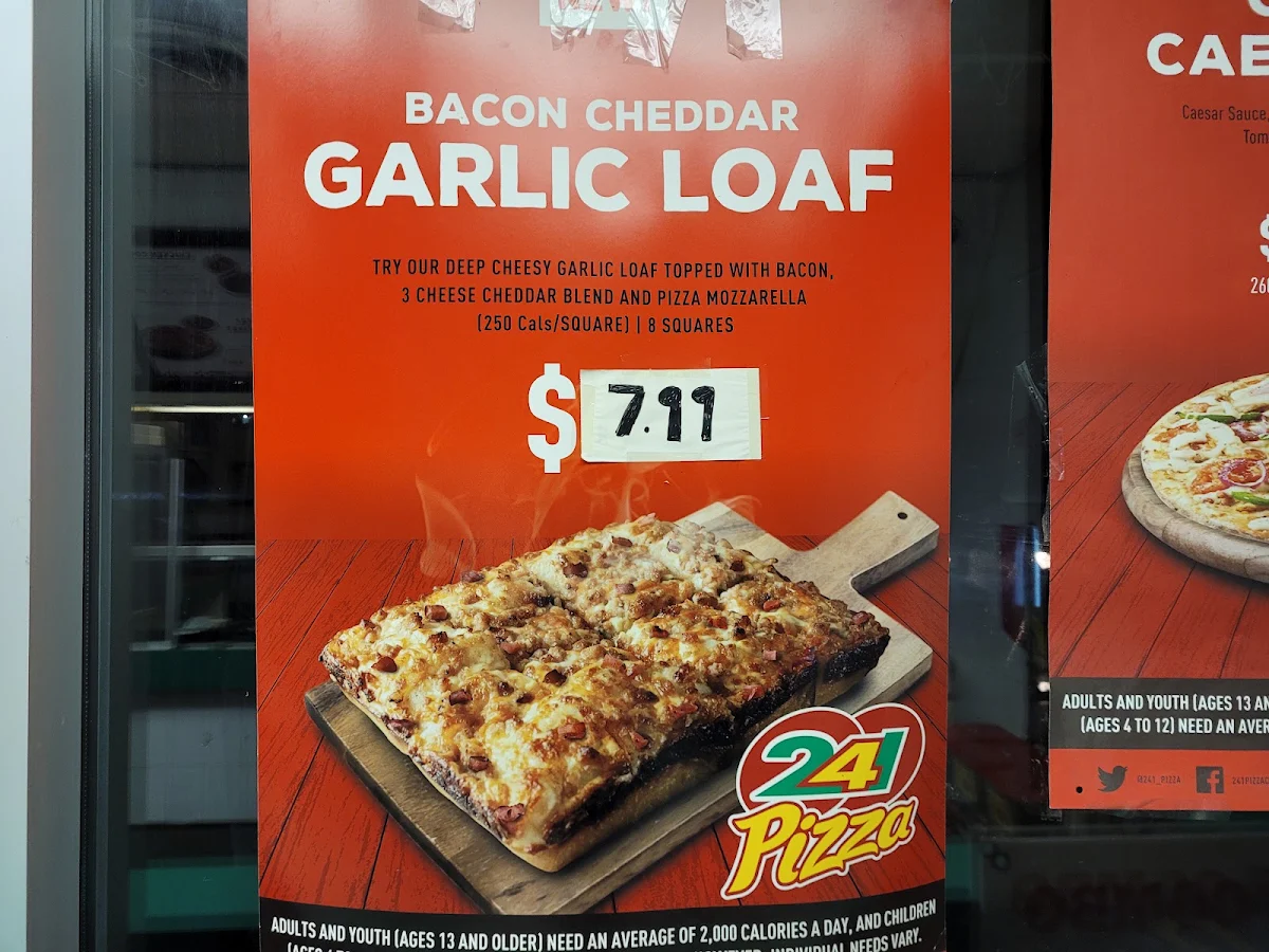 Menu, 241 Pizza