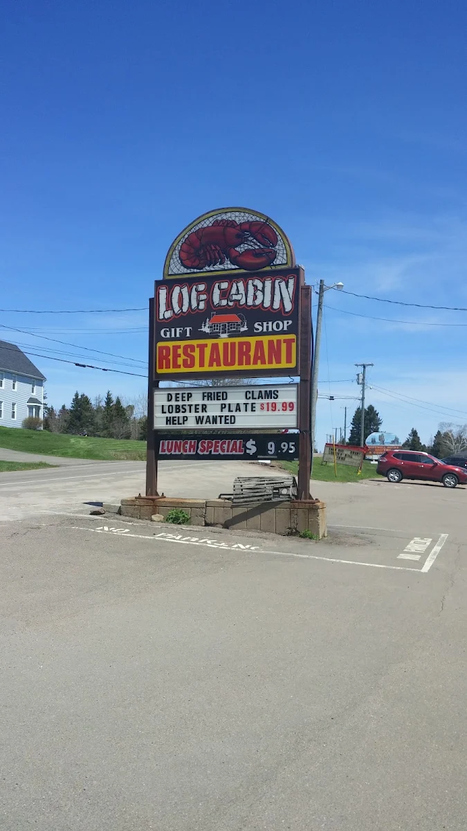 Menu, Log Cabin
