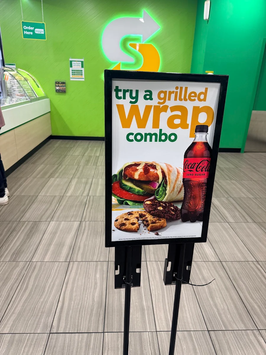 Menu, Subway