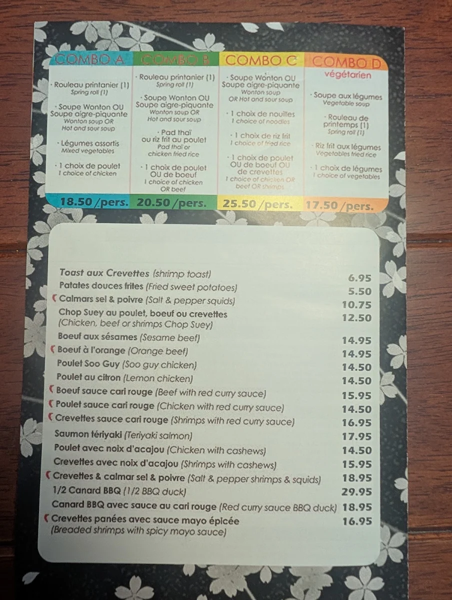 Menu, Soupe Et Noodle
