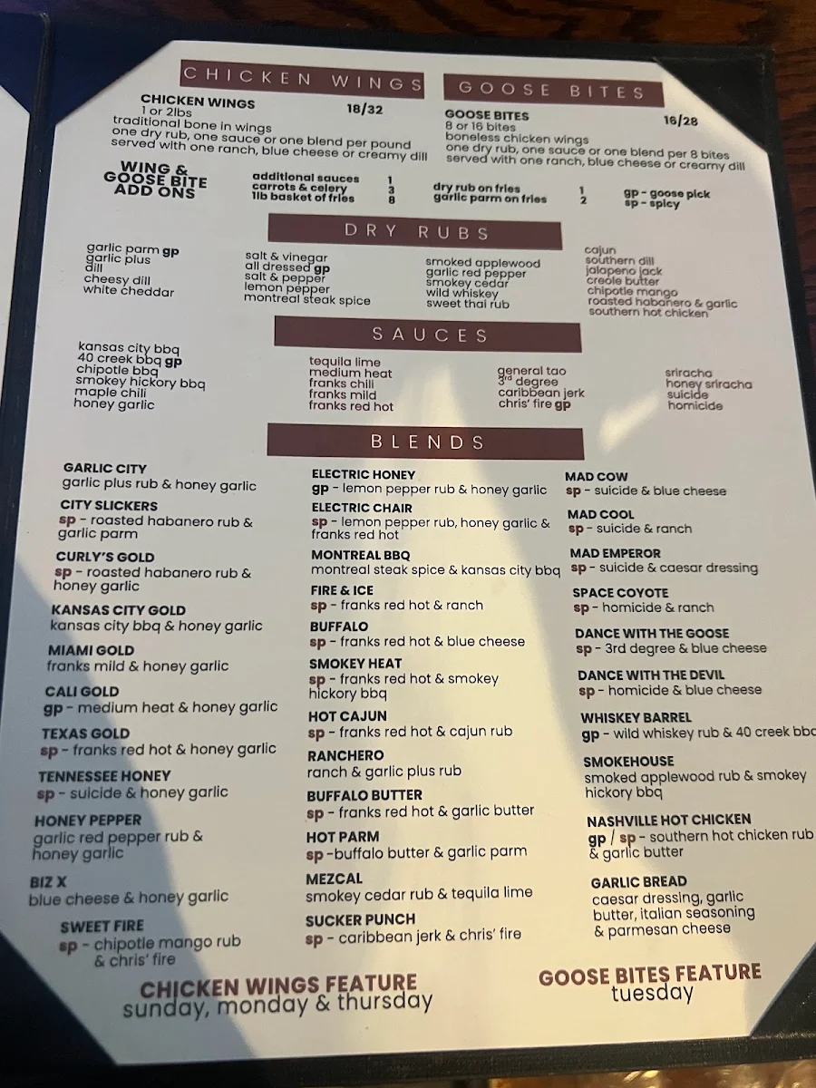 Menu photo 1