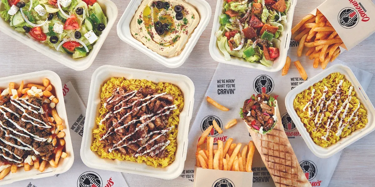 Menu, Osmow's Shawarma