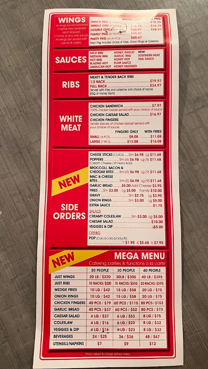 Menu photo 1