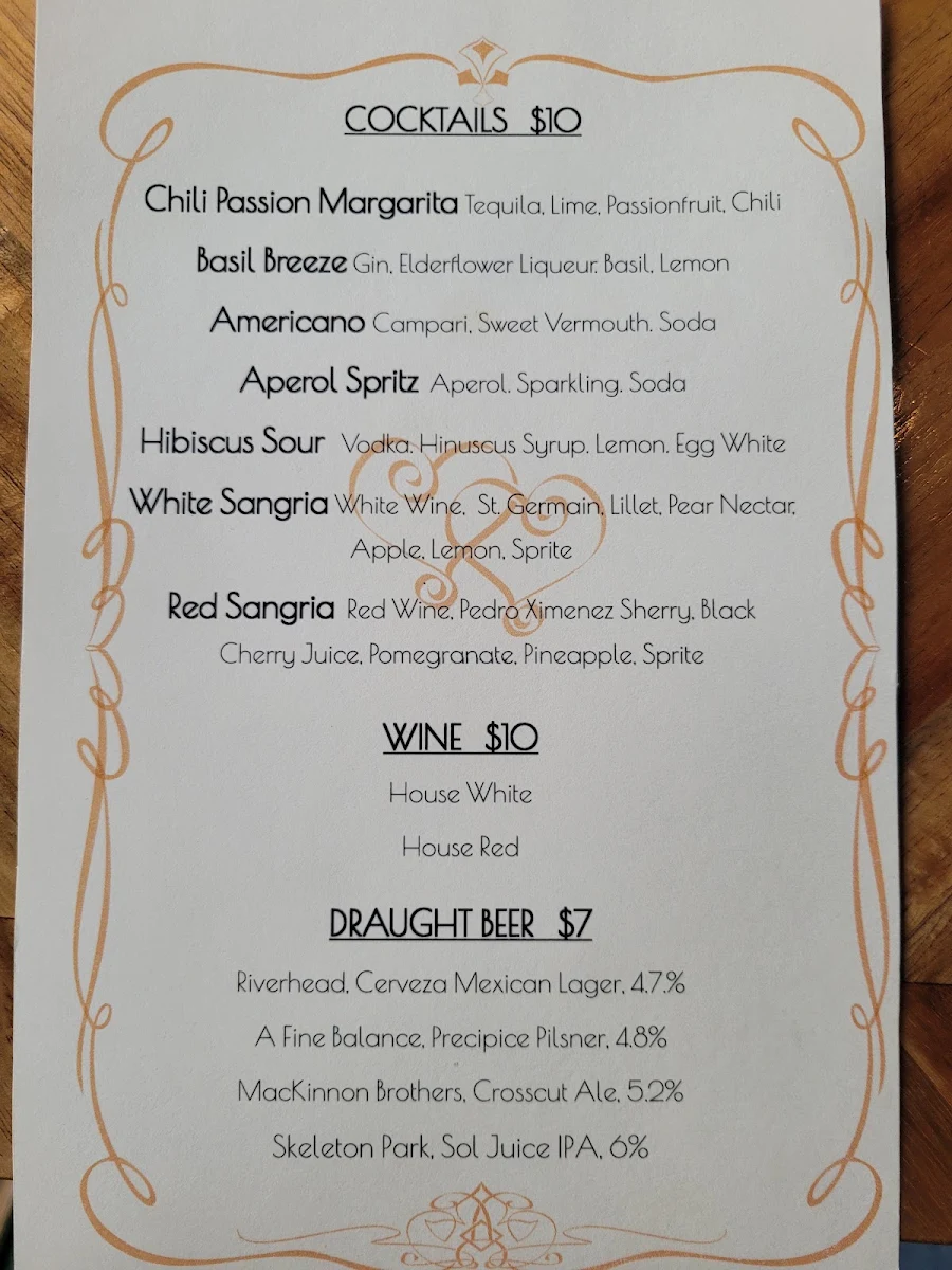 Menu photo 1