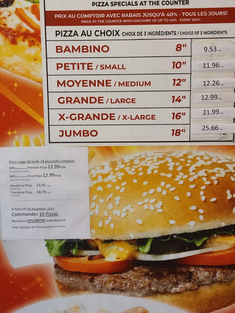 Menu photo 1