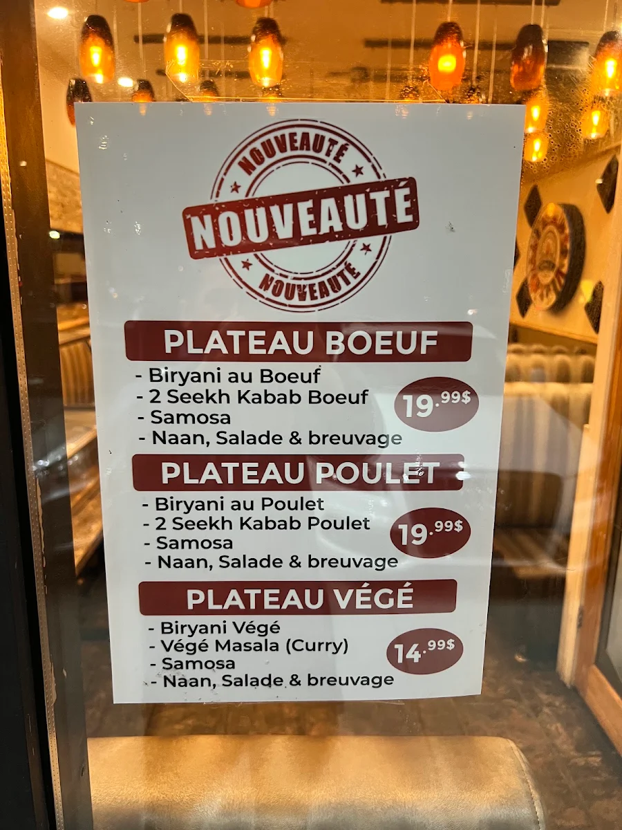 Menu, Biryani & Co | Restaurant & rotisserie halal, pakistanais et indien à Montréal, Cartierville