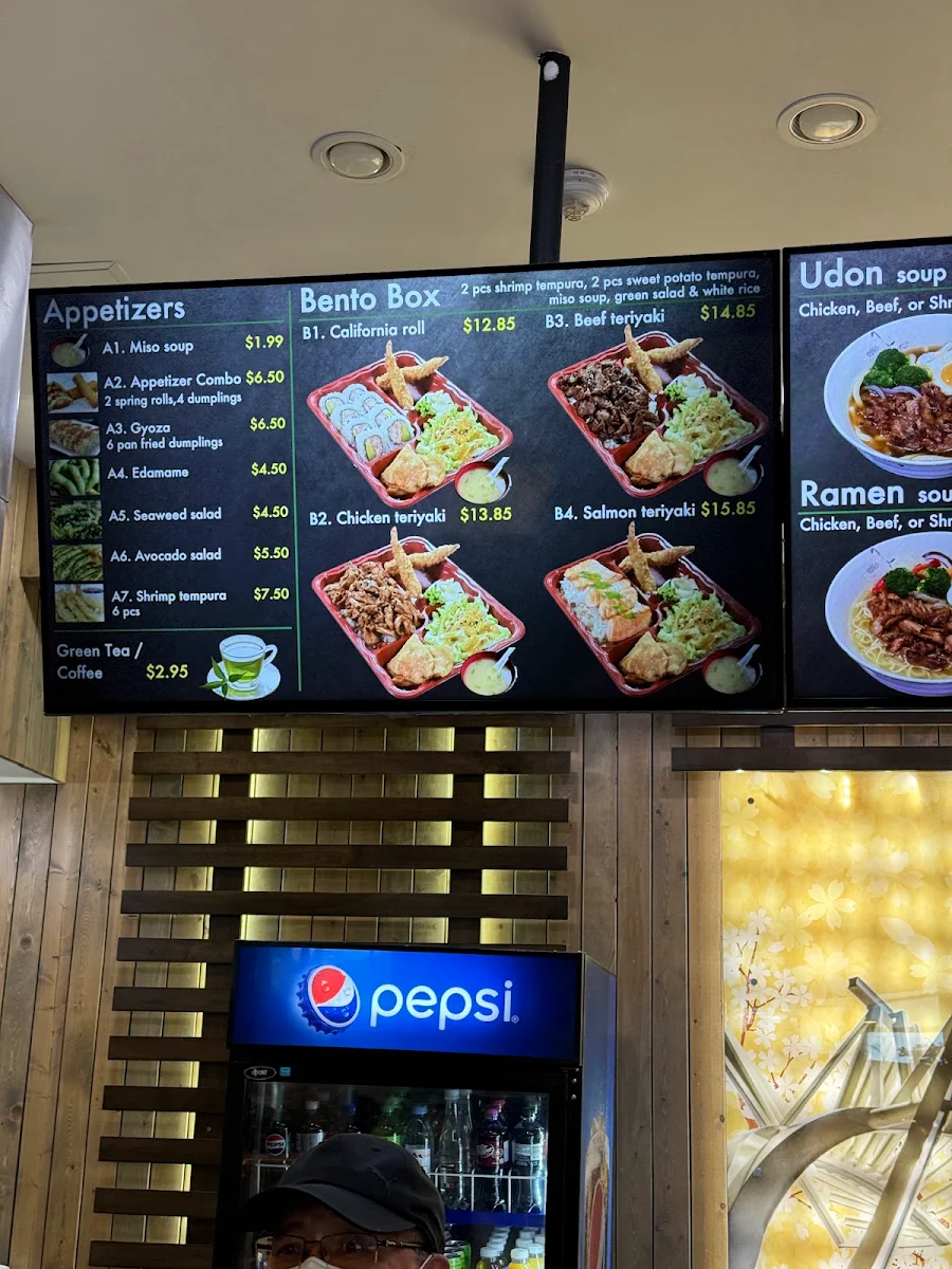 Menu, Netsui Sushi & Japanese Grill