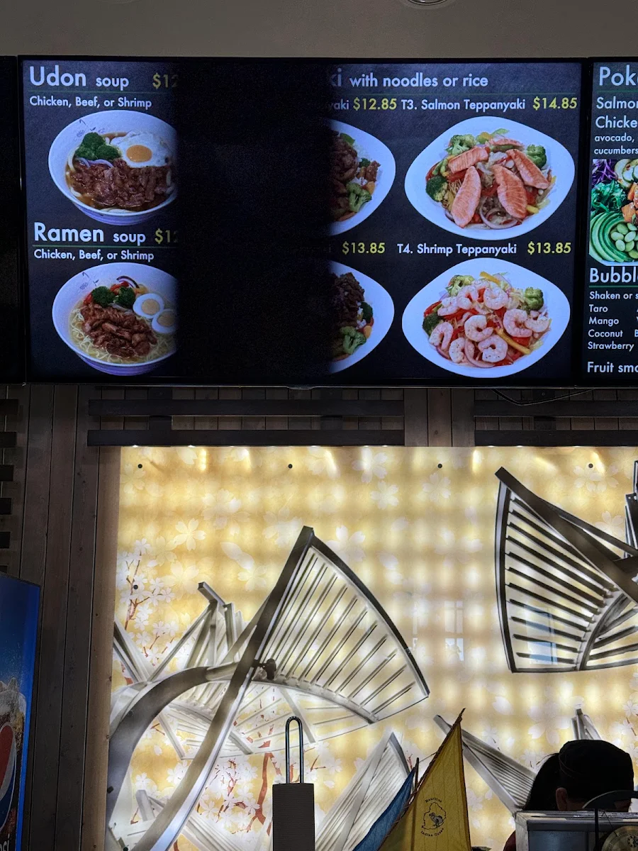 Menu, Netsui Sushi & Japanese Grill