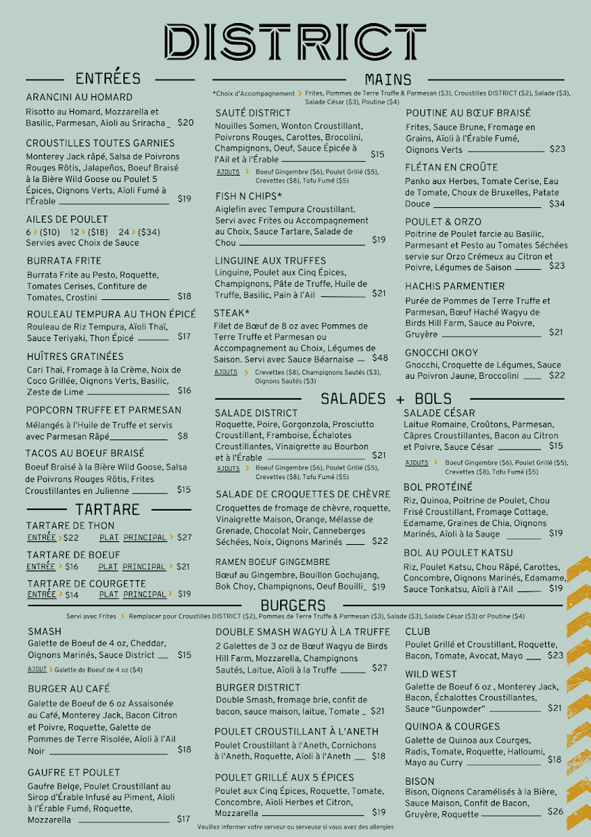 Menu photo 1