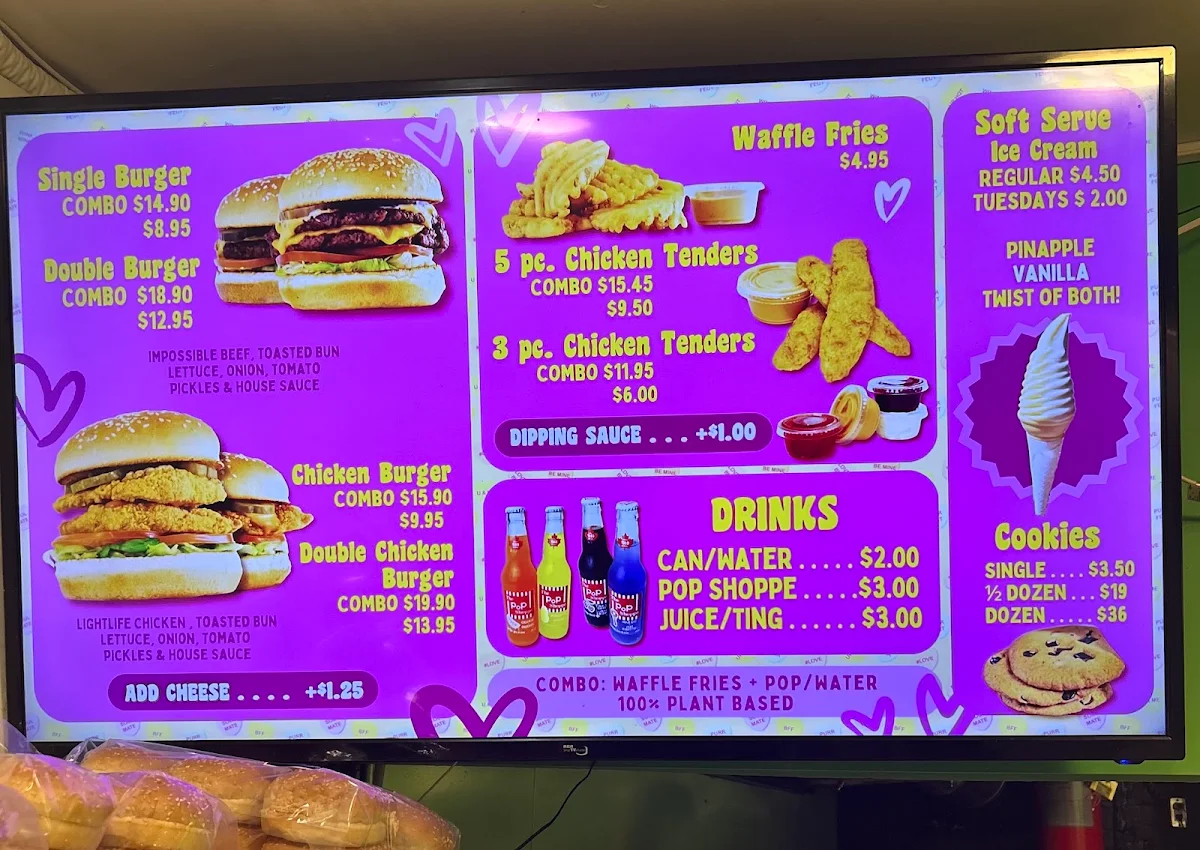 Menu, Soy Boys