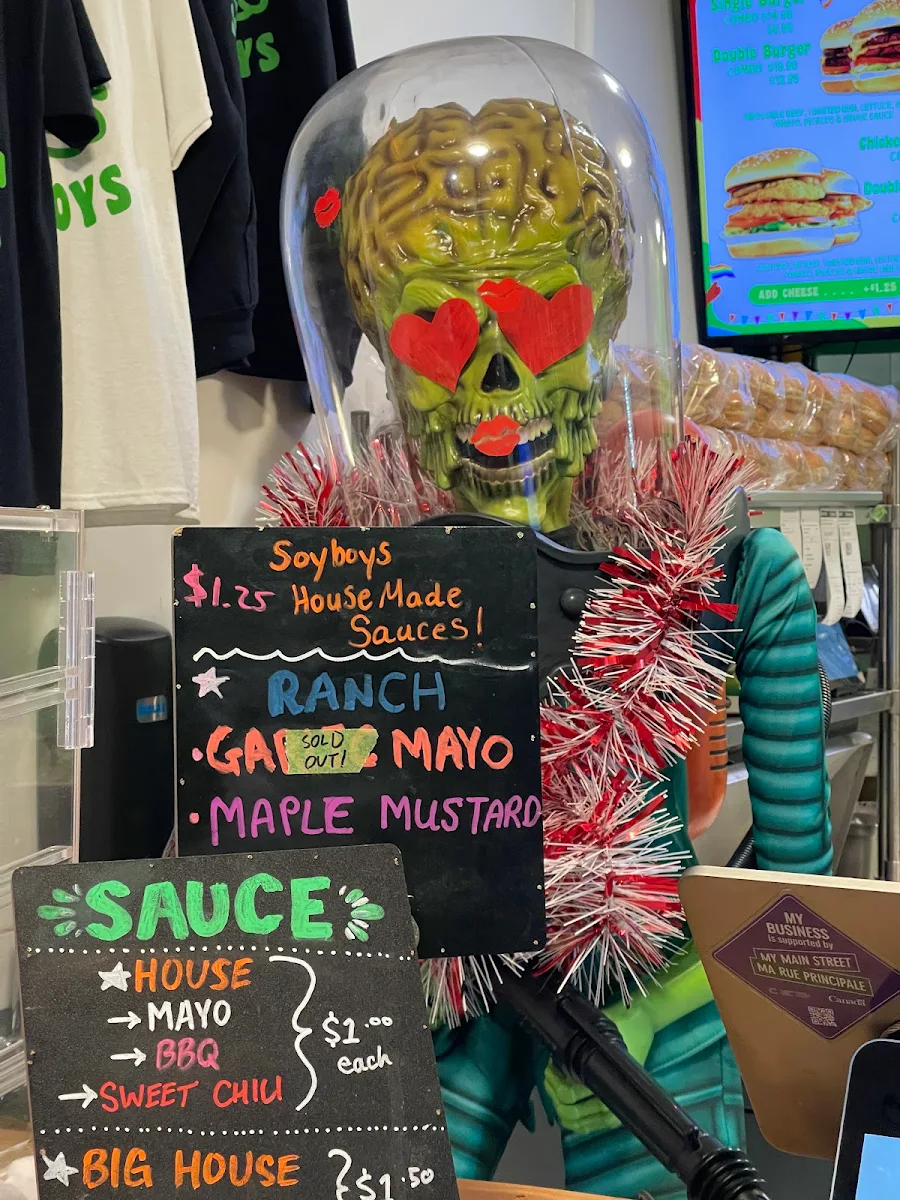 Menu, Soy Boys