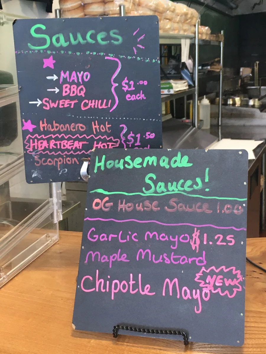 Menu, Soy Boys