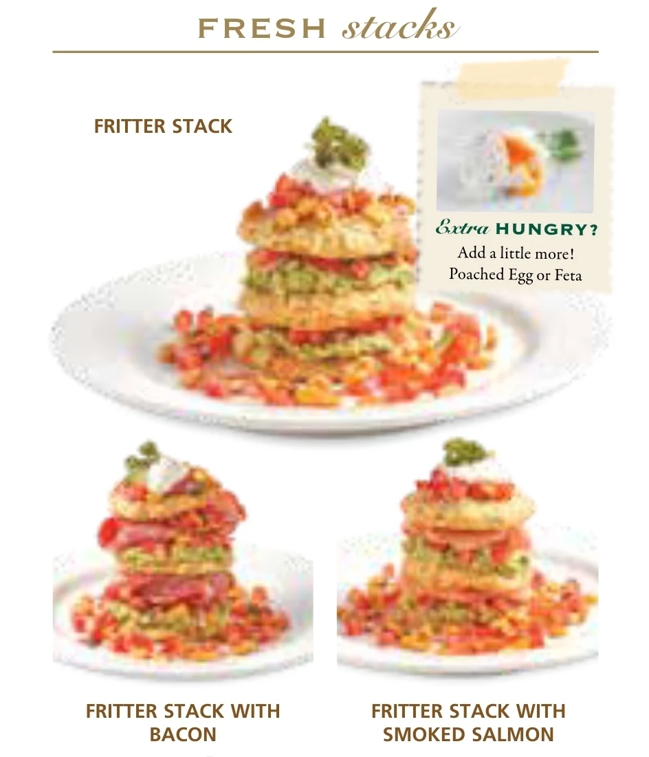 Menu, Dôme Café - Butler