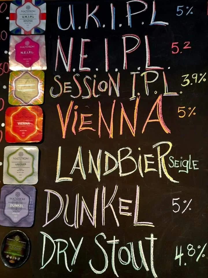 Menu, Maltstrom - Microbrasserie
