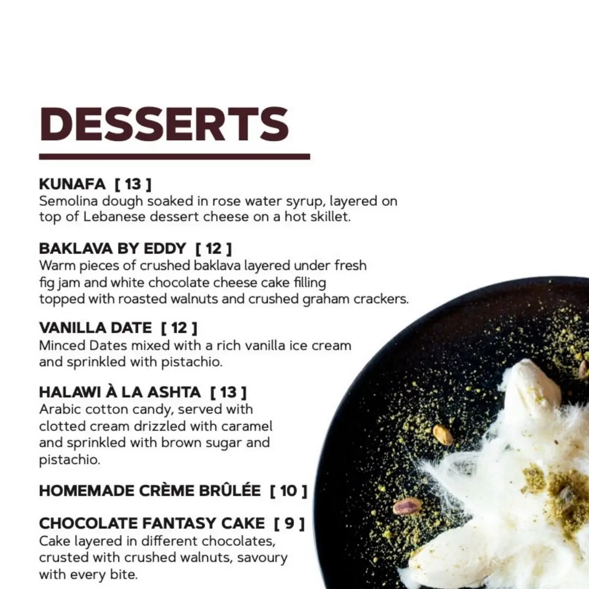 Menu, Tabouli by Eddy's