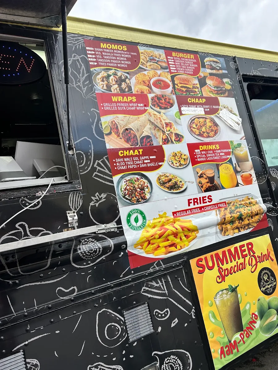 Menu, Royal Punjab Grill