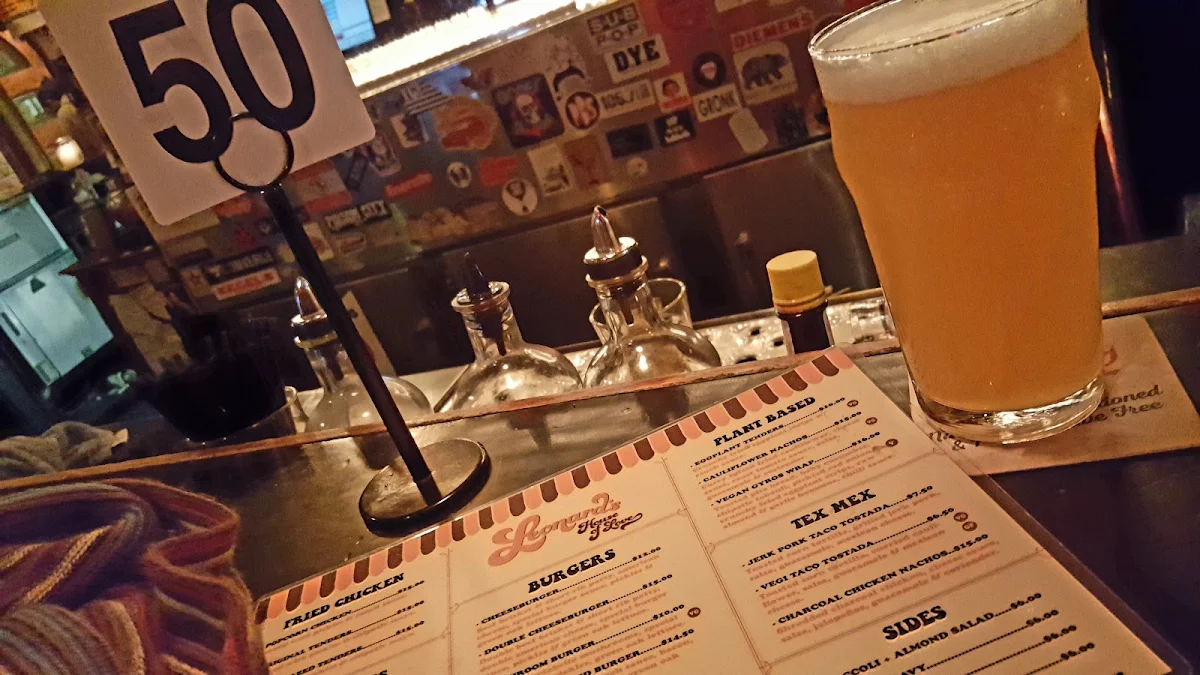 Menu, THE CURTIN (John Curtin hotel)