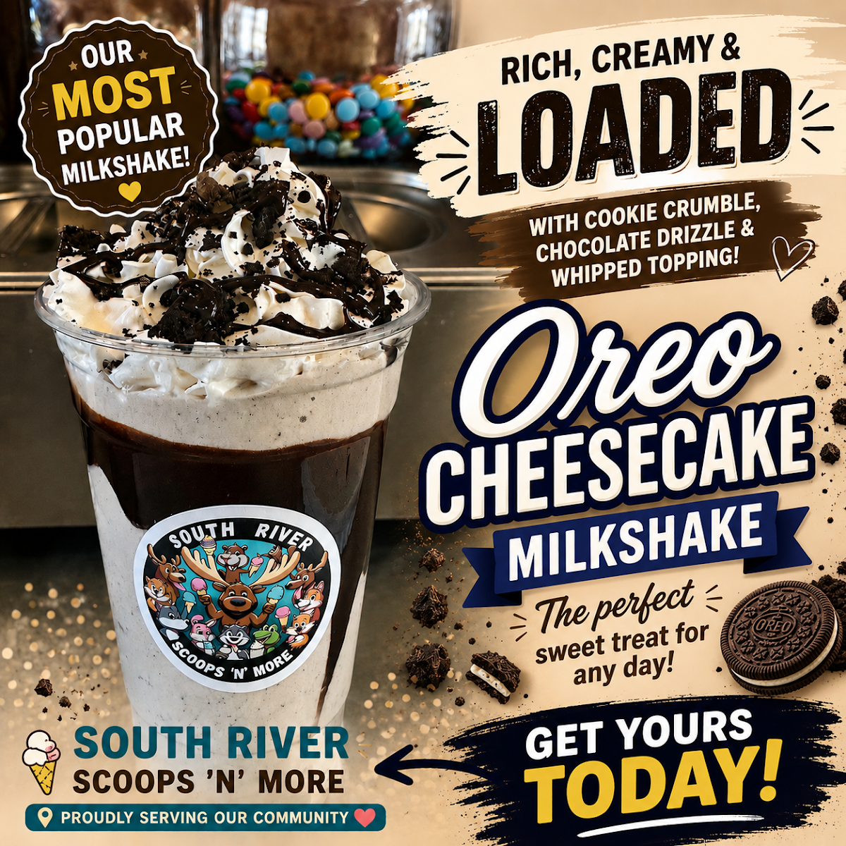 Food & drink, South River Scoops 'N' More