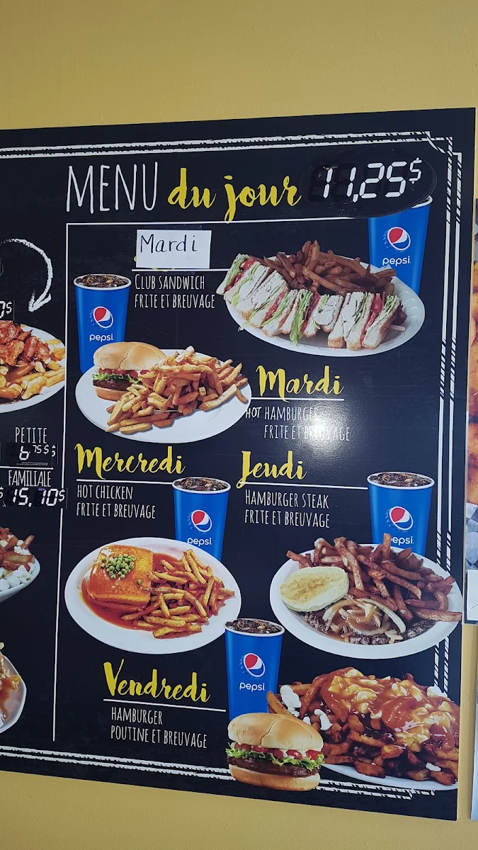 Menu, Frites2