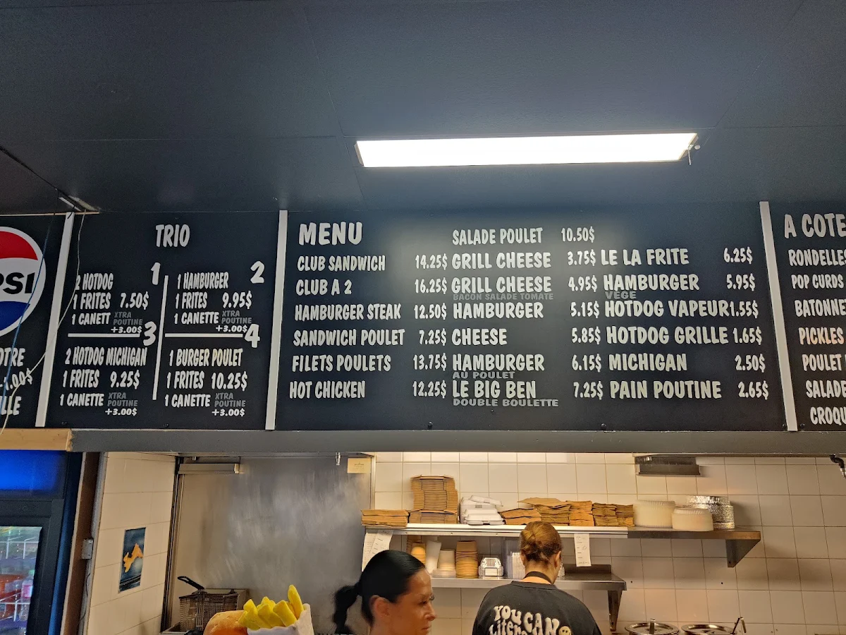 Menu, Frites2