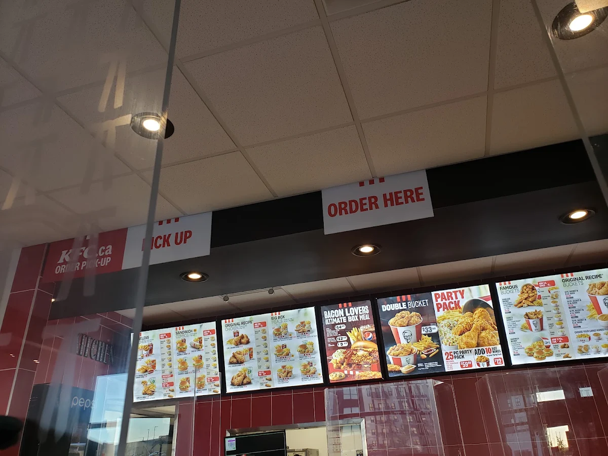 Menu, KFC