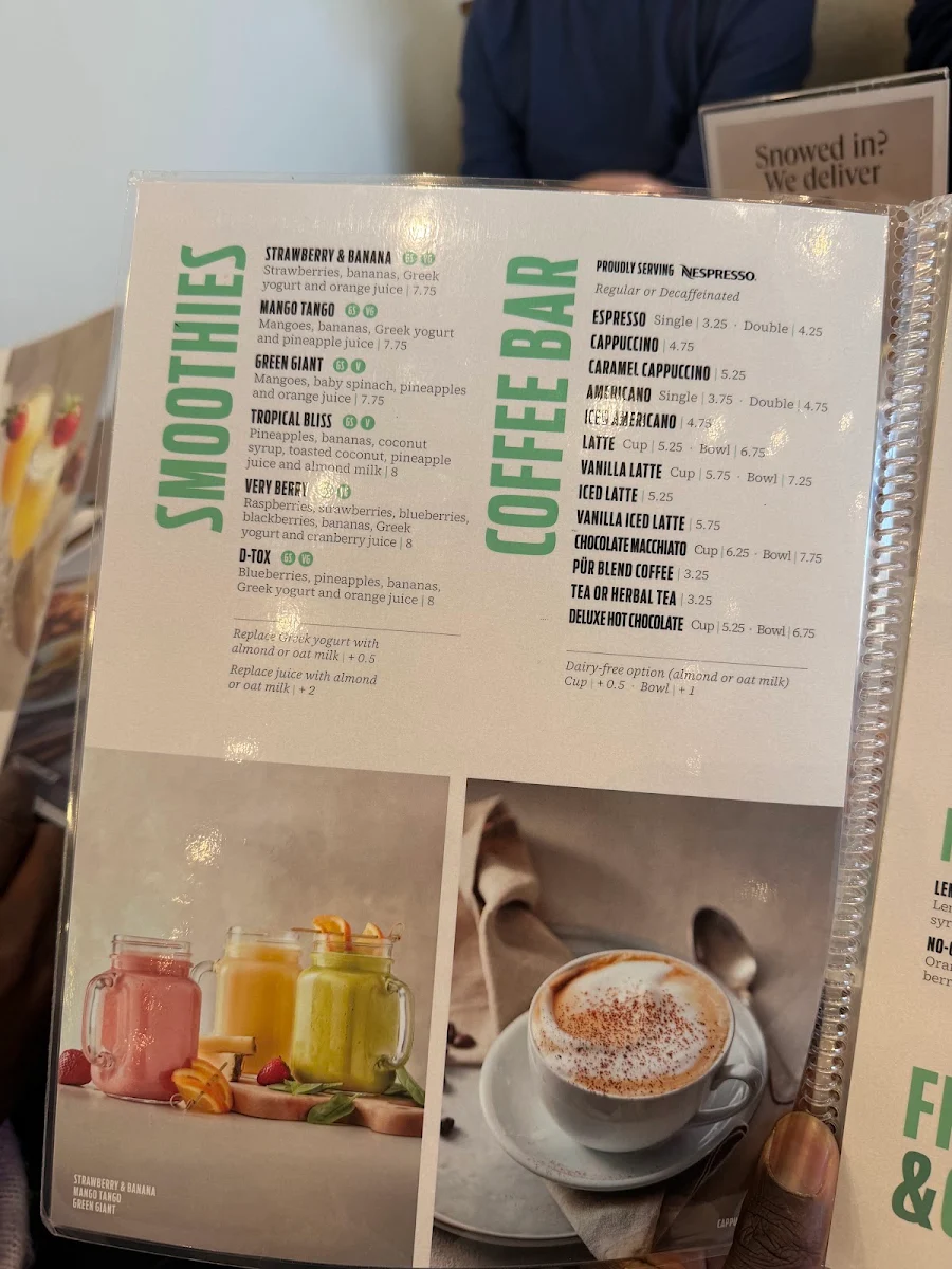 Menu, Pür & Simple
