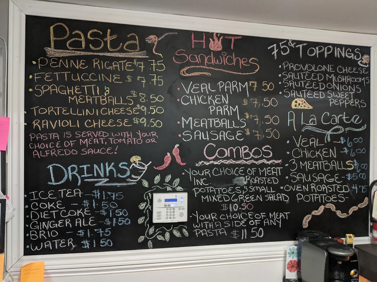 Menu, Ciao Amici