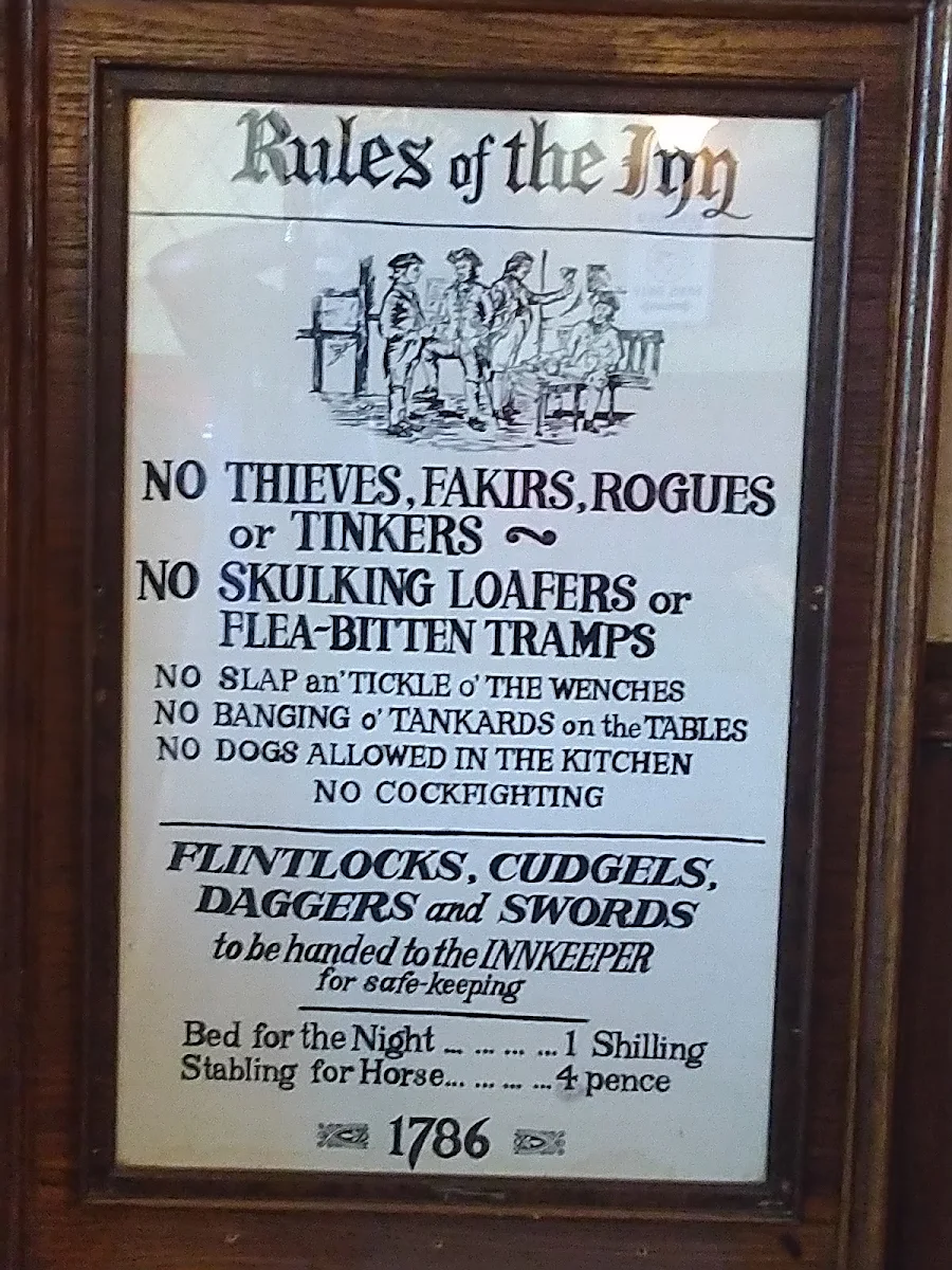 Menu, The Keystone Pub