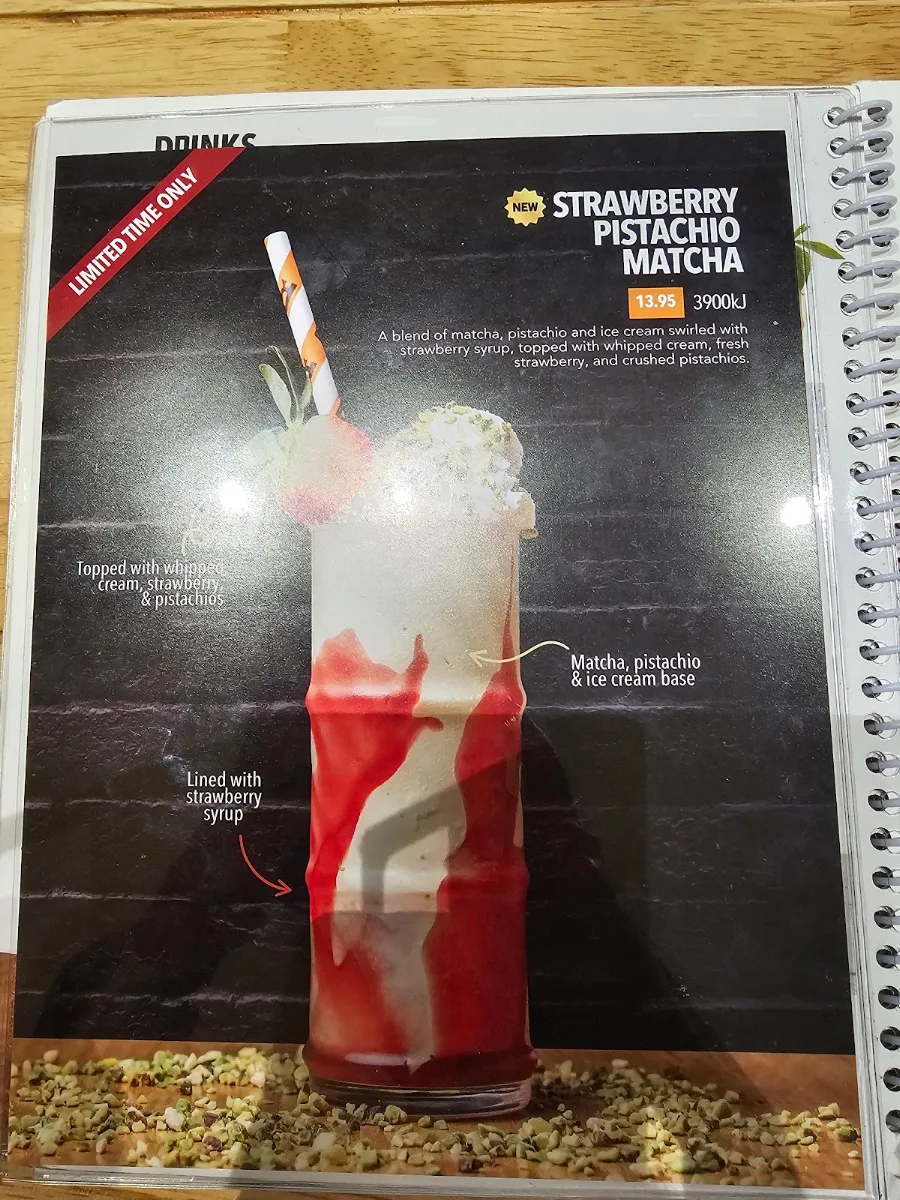 Menu, RASHAYS - Greenhills