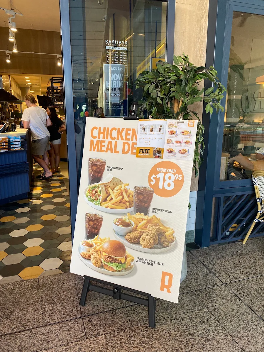 Menu, RASHAYS - Greenhills
