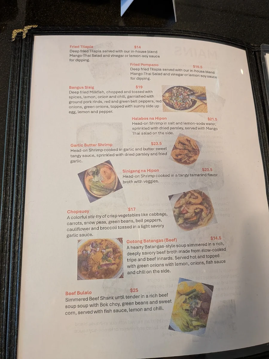 Menu, Hapag Ala Eh