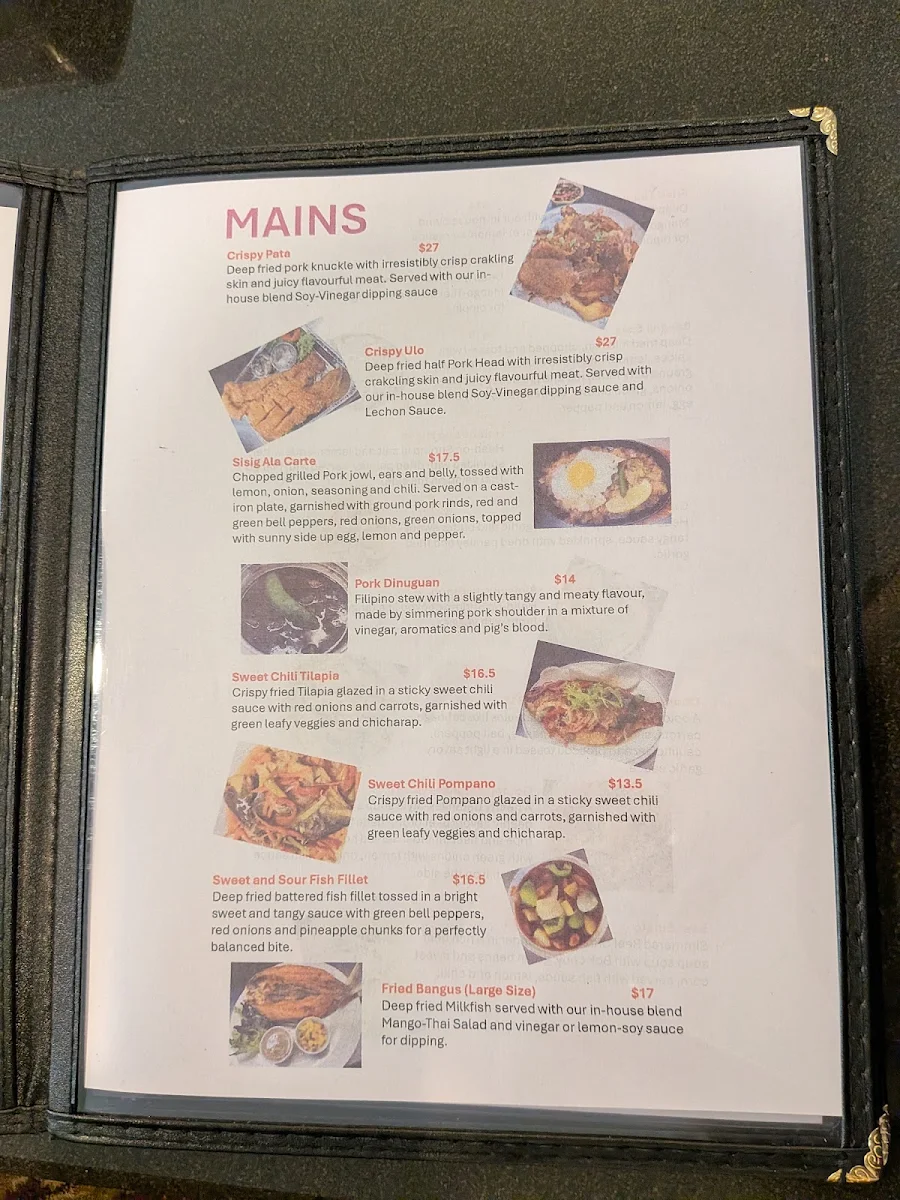 Menu, Hapag Ala Eh